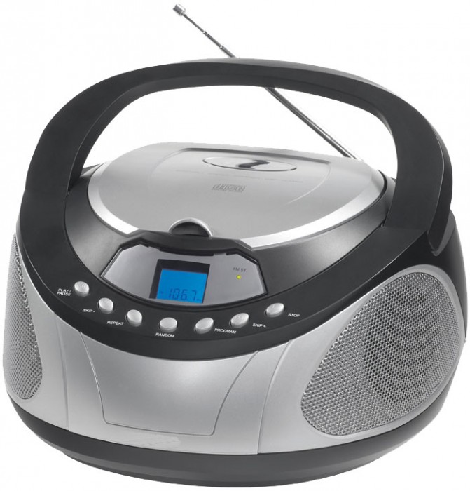 DESIGN CDPlayer tragbar Hifi Kompakt Kinder MusikAnlage Stereo UKW