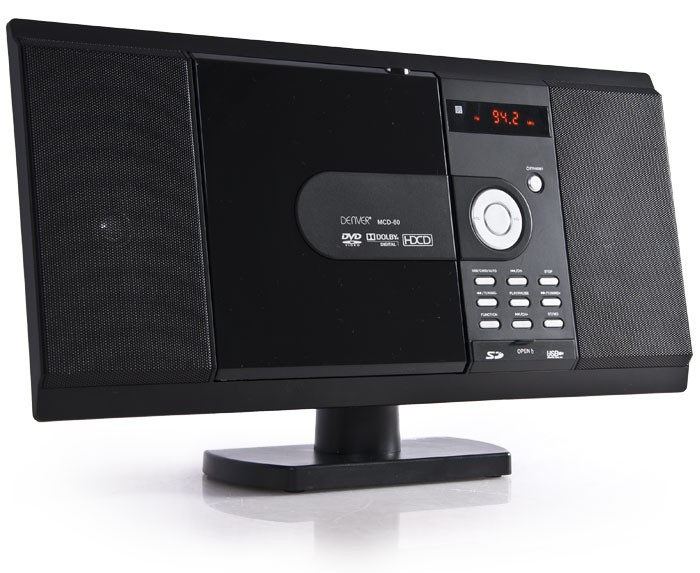 denver Musikanlage Musik Center Cd Mp3 Dvd Player Radio Usb Sd Stereoanlage Wandmontage