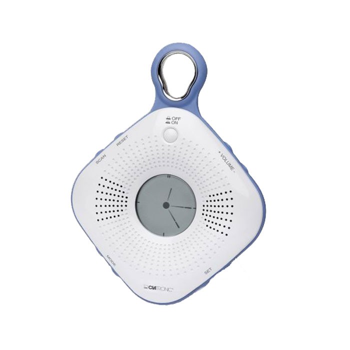 Duschradio Badezimmer UKW Radio LCDUhr Alarm Wecker