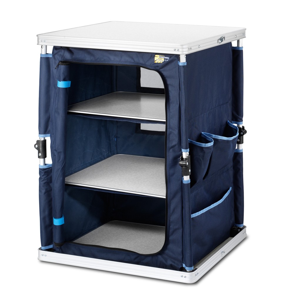 Campingschrank Aluminiumrahmen Campingplatz Schrank Regal Aufbewahrung