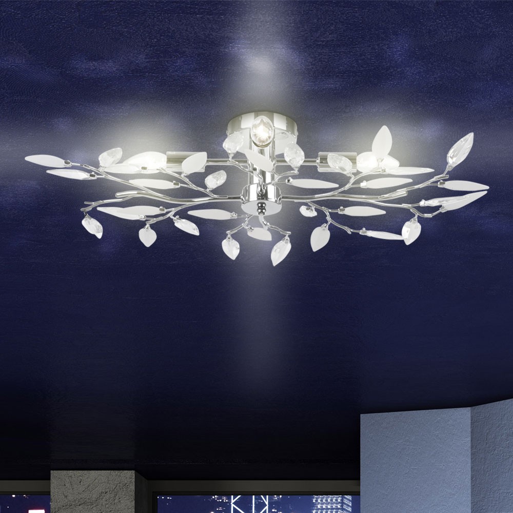 Illuminazione sala a led: moderno lampadario 3 luci led soffitto ... Plafoniere rustiche soffitto