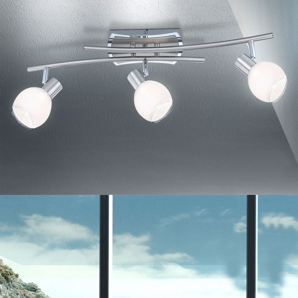 12 watt led 3 flammig spot strahler lampe büro deckenleuchte ...