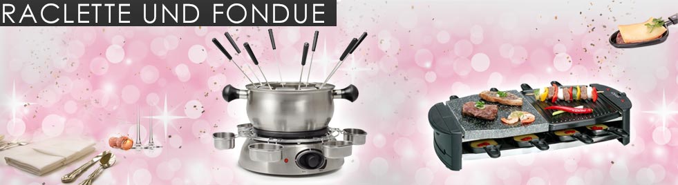 Raclette und Fondue