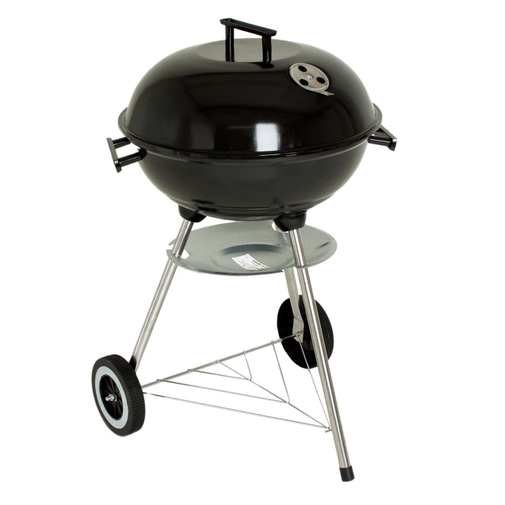 Moderner Standgrill in Kugelform mit Deckel – Bild 1