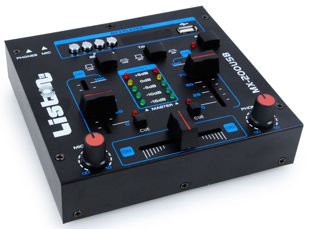 2400W Party Musikanlage mit MP3 USB Mixer DJ-Party 7 – Bild 4