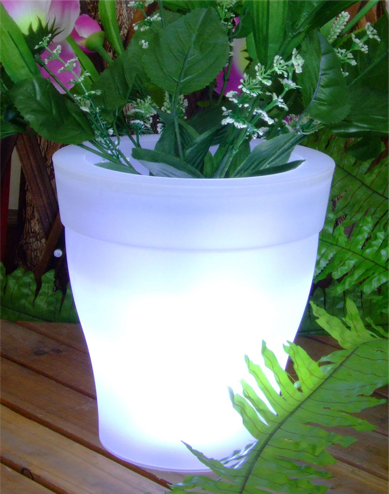 LED Solar-Blumentopf zur Außendekorationsbeleuchtung – Bild 3