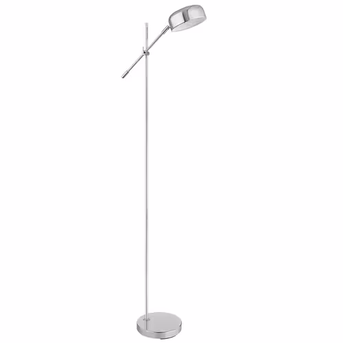 Klassische Stehleuchte in silber