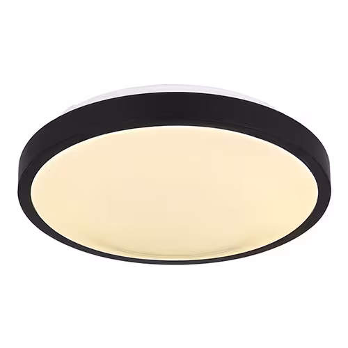 LED Deckenleuchte in schwarzer Optik