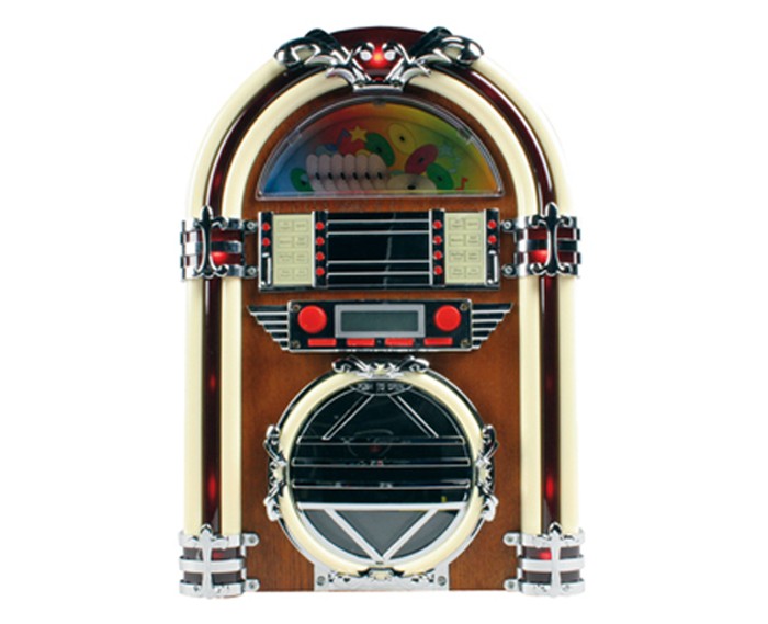 Nostalgie Musikanlage CD Player Radio Jukebox Musikbox