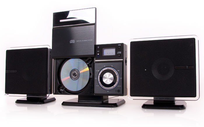 Musikanlage Musikcenter CD MP3 Player USB SD Stereoanlage Wandmontage ...