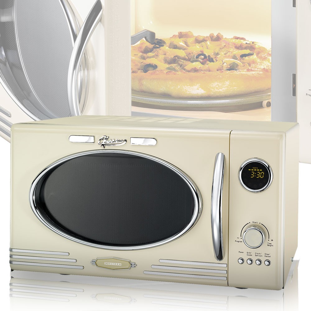 Microwave Oven Microwave Retro Beige Grill Microwave Cooker Microwave