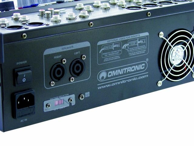 OMNITRONIC LS-822A Live-Mischverstärker – Bild 2