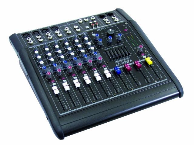 OMNITRONIC LS-822A Live-Mischverstärker – Bild 1