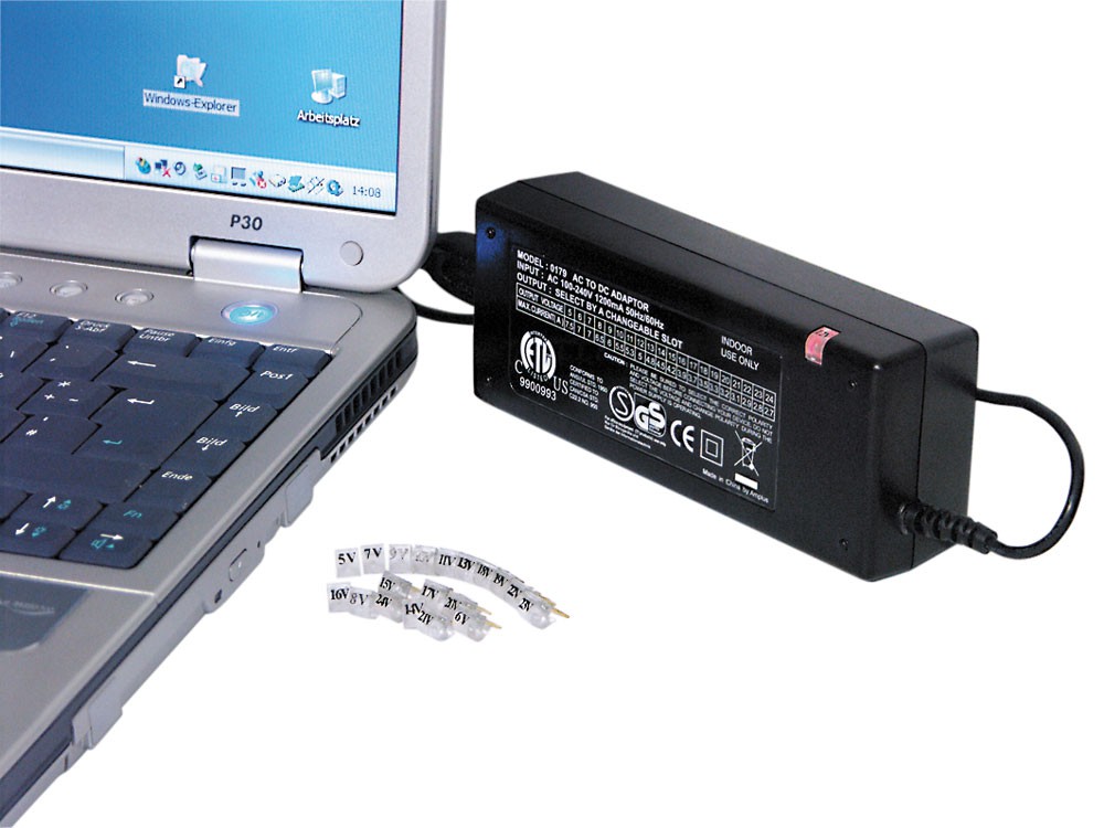 Hochleistungs Notebook Netzteil mit 70 Watt Leistung – Bild 1