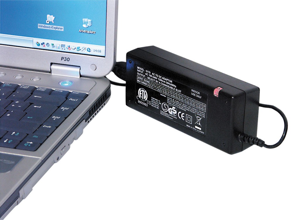 Hochleistungs Notebook Netzteil mit 70 Watt Leistung – Bild 6