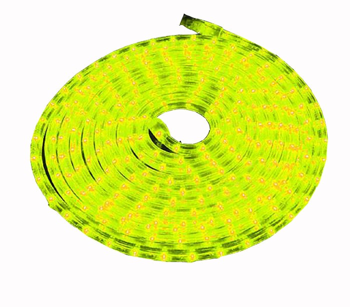 LED-Lichtschlauch 9 Meter mit 216 LEDs in gelb – Bild 1