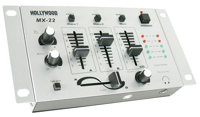 4-Kanal Mischpult MX-22 – Bild 3
