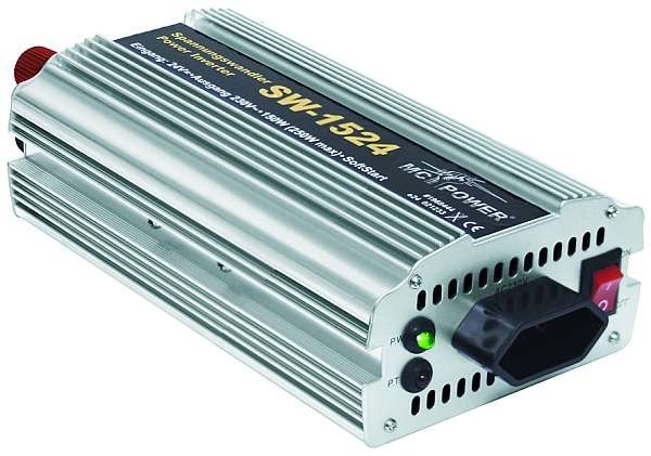 Spannungswandler McPower SW-1524 24V= -> 230V, 150 Watt