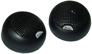 Car-Hochtöner McFun "DT-14" Paar 4 Ohm, 75Watt, mit Hochpass