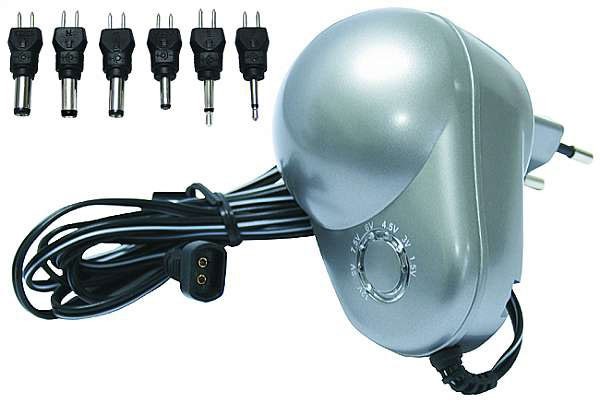 Stecker-Netzgerät McPower "SNG-300s" 3-12V=, 300mA