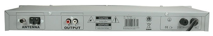 19"/48,3cm FM-Tuner IMPACT RT-108 silber – Bild 2