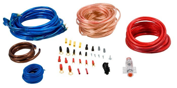Auto Car Komplett-Kit für 4 Kanal Endstufen 7-1310