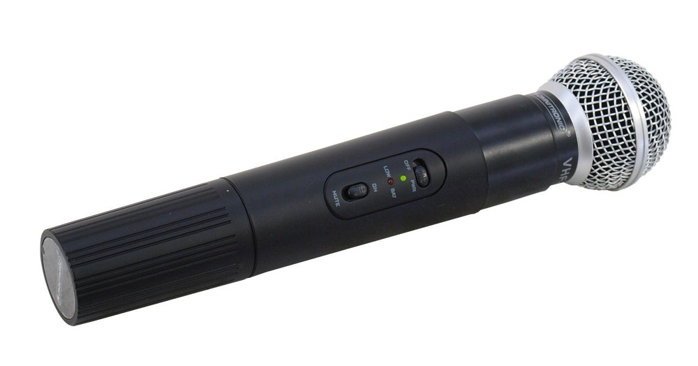 Funkmikrofon-System 2x Mikrofon Omnitronic VHF-450 – Bild 7