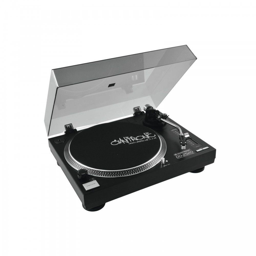 OMNITRONIC DJ PA USB-Plattenspieler DD-2520 USB schwarz – Bild 1
