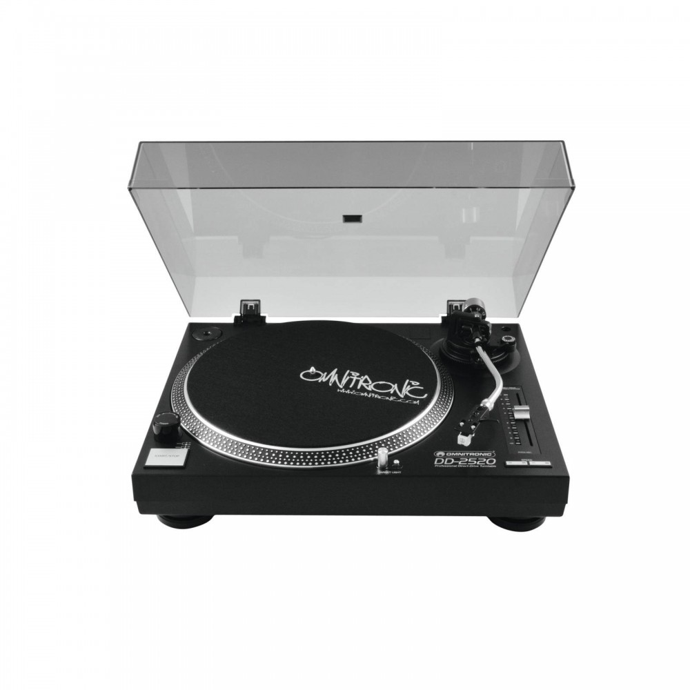 OMNITRONIC DJ PA USB-Plattenspieler DD-2520 USB schwarz – Bild 2