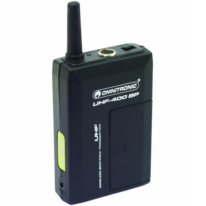 OMNITRONIC UHF-400 BP Gürtelsender + Headset 805 MHz – Bild 2