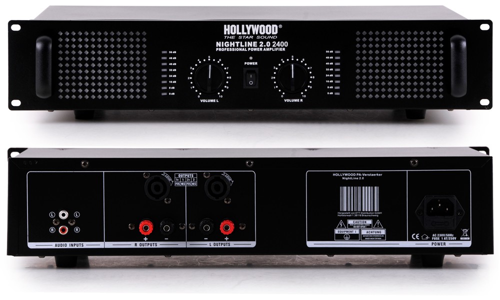 2400W PA Musikanlage Boxen und Verstärker DJ-28 – Bild 5