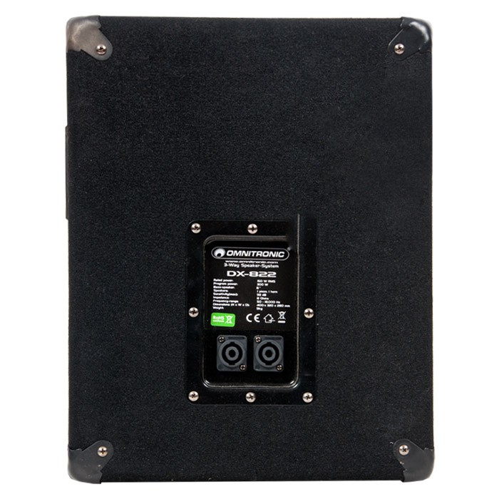 300W Box PA Lautsprecher DJ OMNITRONIC DX-822 - NUR 1 BOX – Bild 3