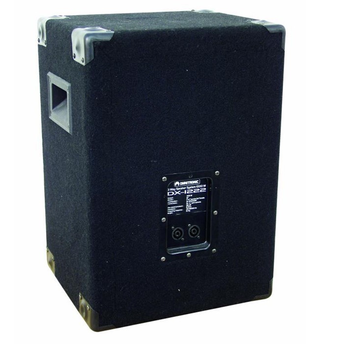1200W PAAR 3-Wege PA Boxen Lautsprecher Omnitronic DX-1222 – Bild 2