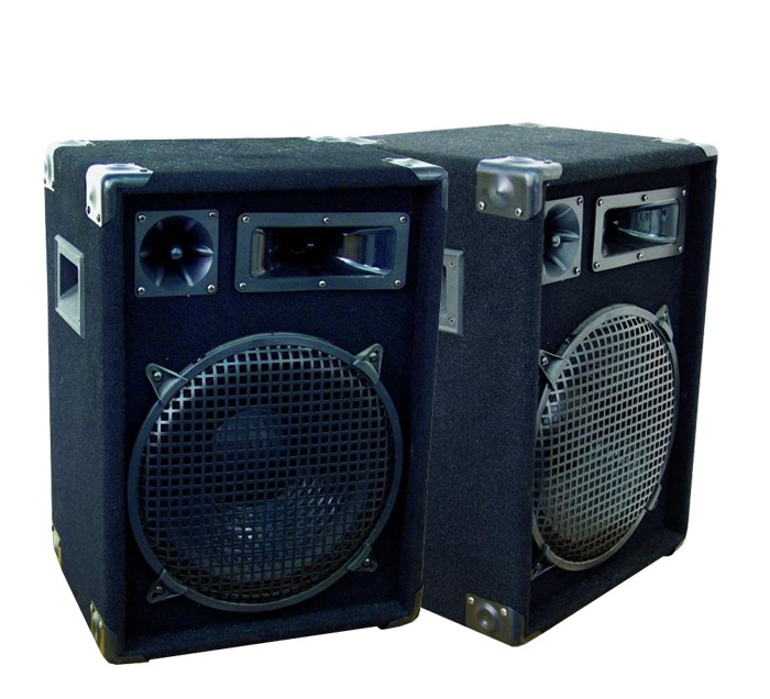 1200W PAAR 3-Wege PA Boxen Lautsprecher Omnitronic DX-1222 – Bild 1