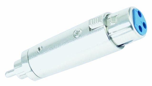 Adapter Cinch-Stecker XLR-Kupplung – Bild 1