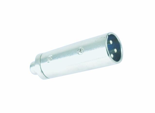 Adapter Kupplung Verbinder Cinchbuchse auf XLR-Stecker