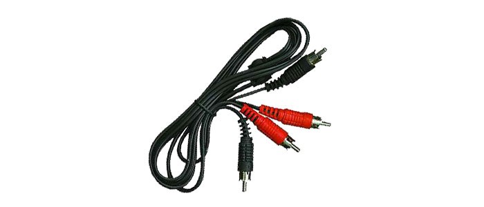 5 Meter Cinch-Verbindung Stecker-Stecker