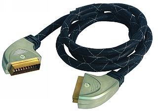 3m Scart-Kabel Scart-Stecker-Scart-Stecker mit 21Pins