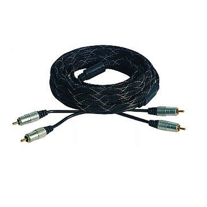5m Cinch-Adapter Home Theatre 2xcinch-2xcinch