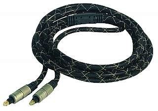 Toslink-Kabel Home Theatre" 1,0m Stecker auf Stecker"