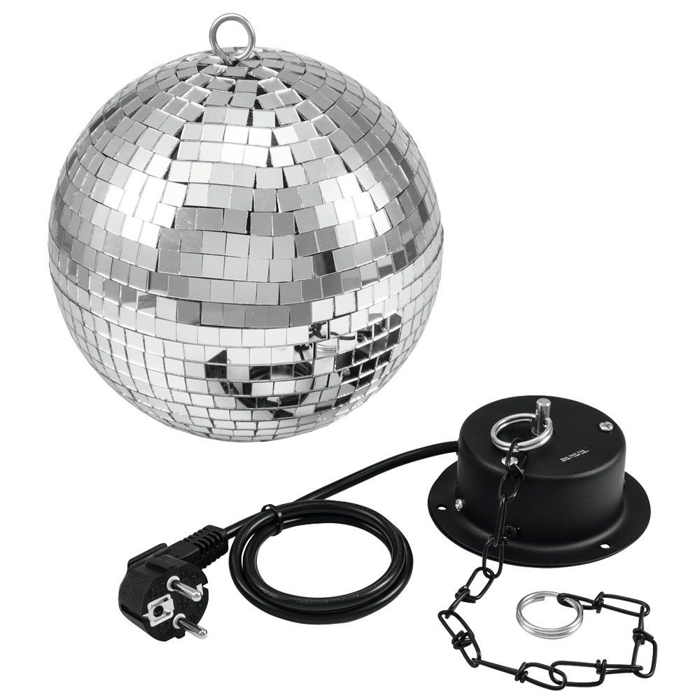 Spiegelkugel Discokugel mit Motor MD-1015 20cm