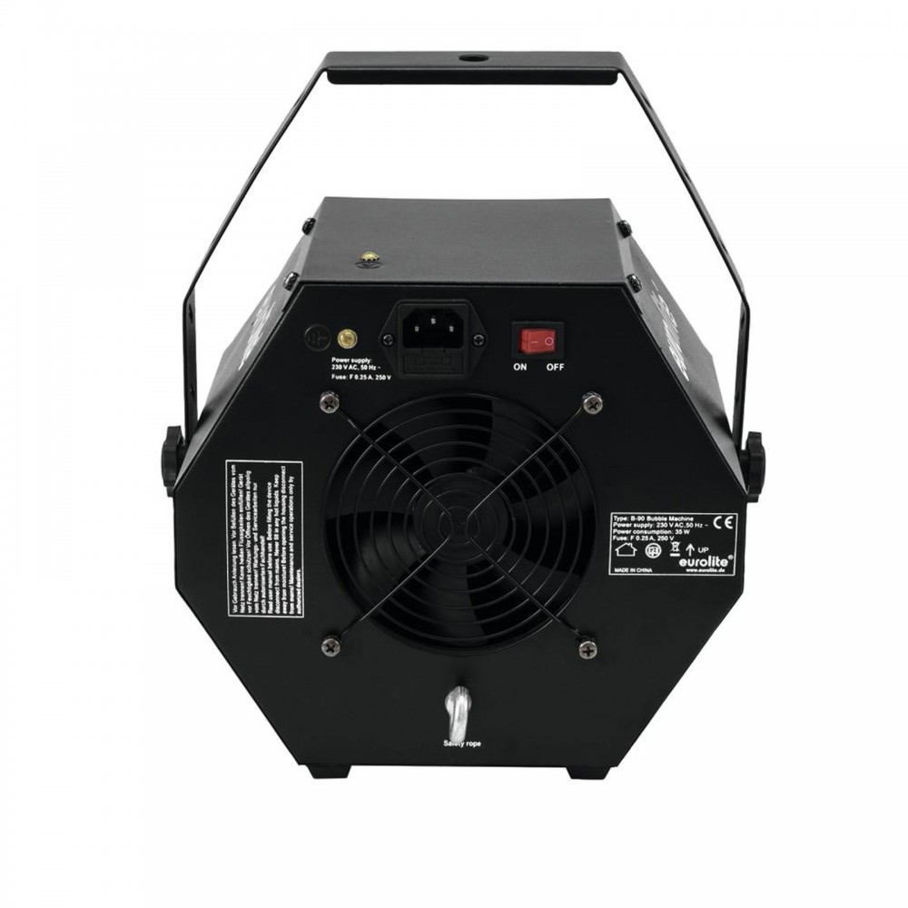 EUROLITE Seifenblasenmaschine schwarz B-90 – Bild 3