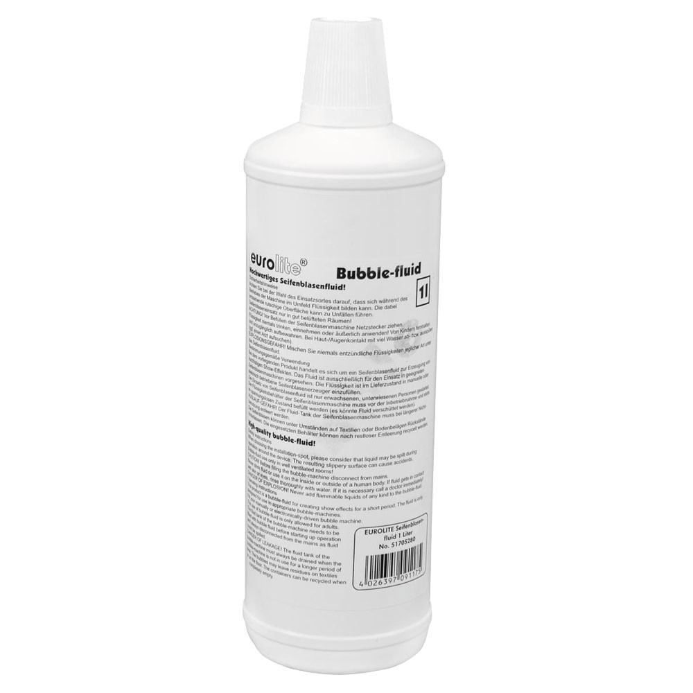 1 Liter Seifenblasenflüssigkeit für alle gängigen Maschinen – Bild 1