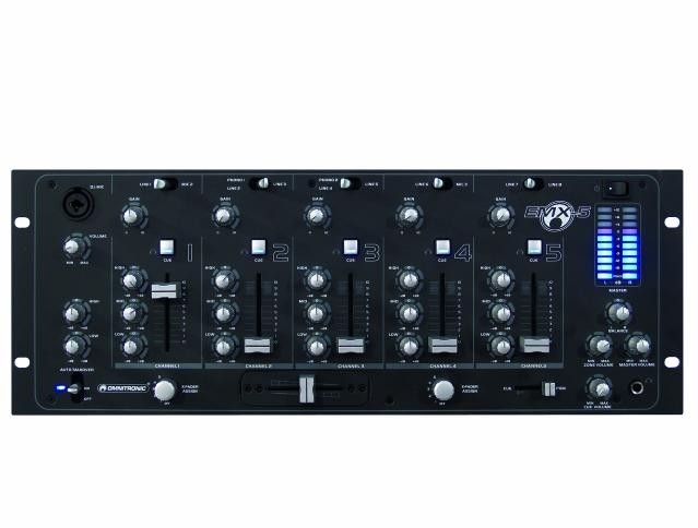 Club-Mixer OMNITRONIC 19"/48,3cm 5-Kanal EMX-5 10006770 – Bild 2