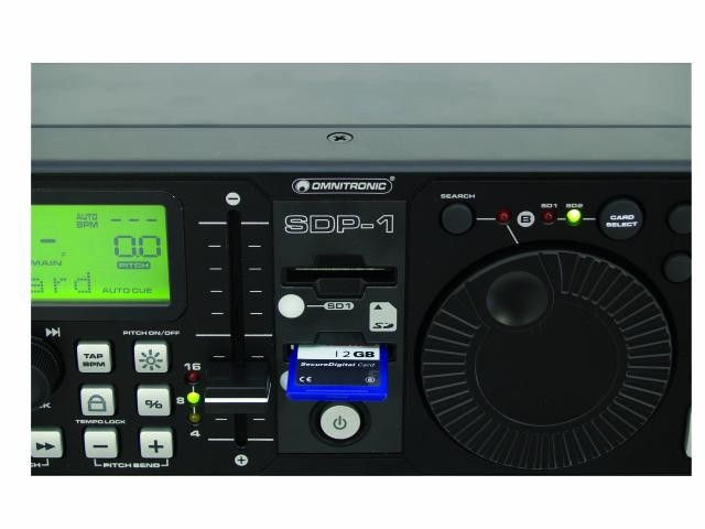 OMNITRONIC SDP-1 SD-Card-Player 2HE – Bild 4
