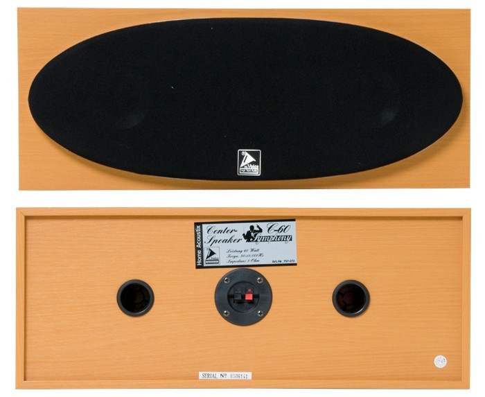 2-Wege Centerspeaker Buche Symphony C60 – Bild 2