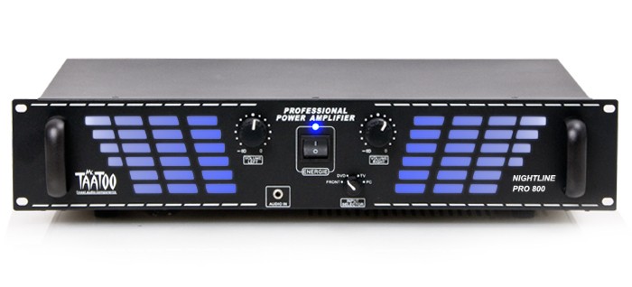 2400W PA-Verstärker Endstufe Nightline Pro 800 schwarz – Bild 2