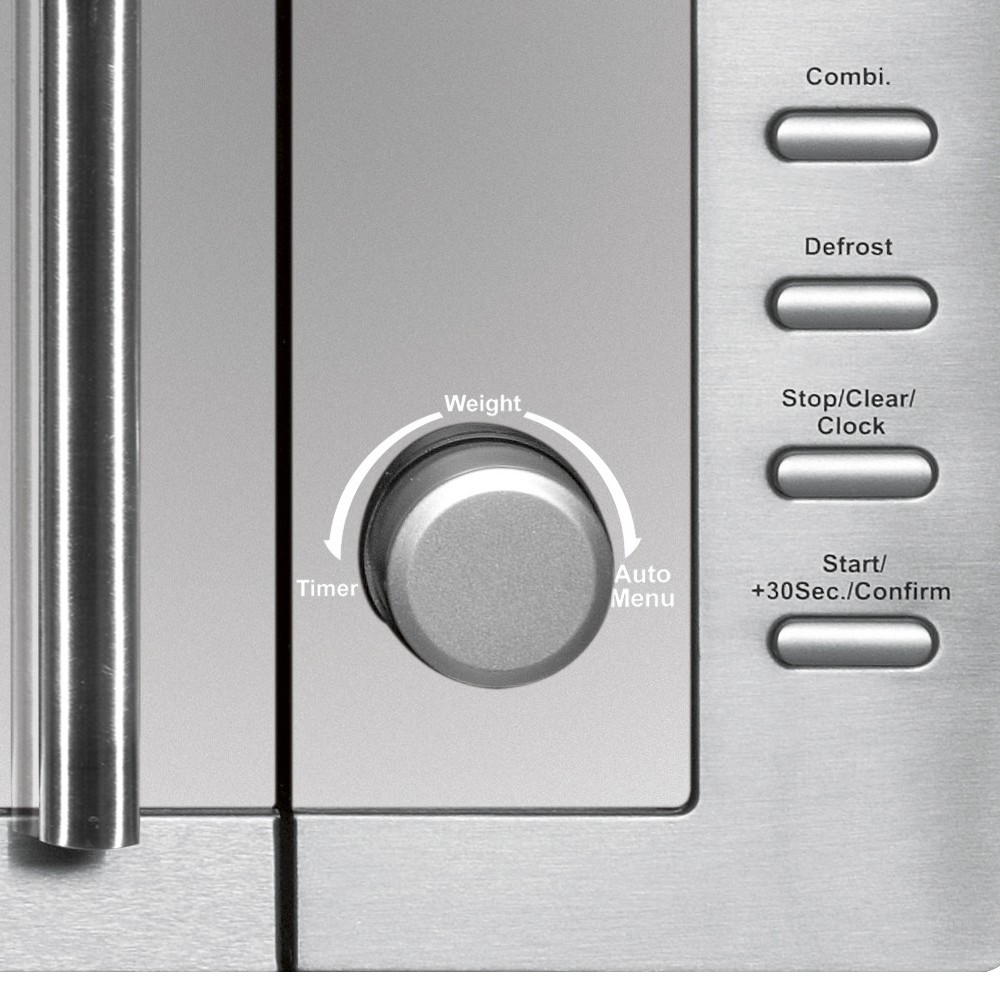 Mikrowelle Grill Edelstahl Gehäuse BOMANN MWG 2281 – Bild 3