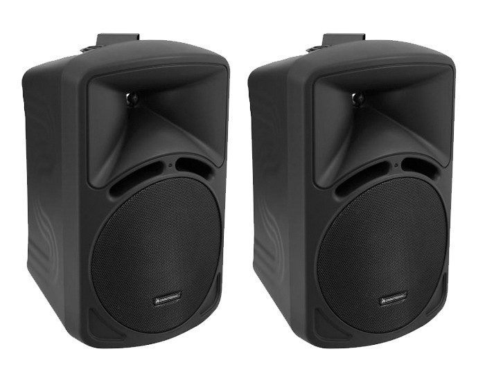 OMNITRONIC 6,5 Boxen Paar DH-60 titanium – Bild 1