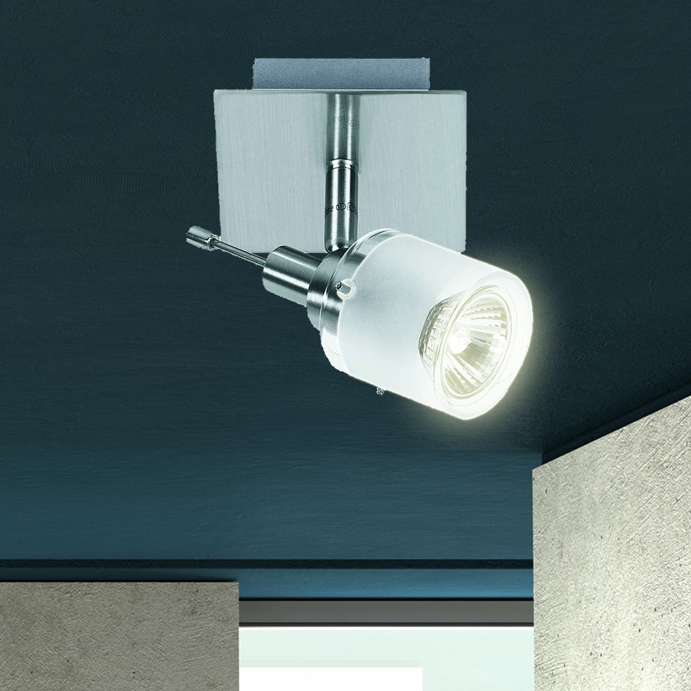 Deckenleuchte aus Aluminium mit 50W Halogen – Bild 2